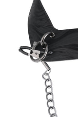 SPORTSHEETS Velvet Noir Collar & Removable Clamps
