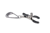 SPORTSHEETS Velvet Noir Tuggable Nipple Clamps