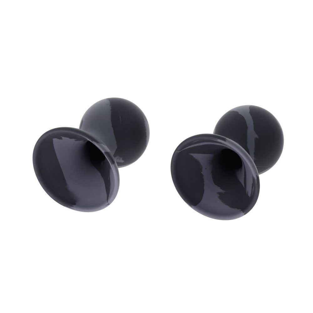 SPORTSHEETS Velvet Noir Silicone Nipple Suckers - Set of 2