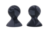 SPORTSHEETS Velvet Noir Silicone Nipple Suckers - Set of 2