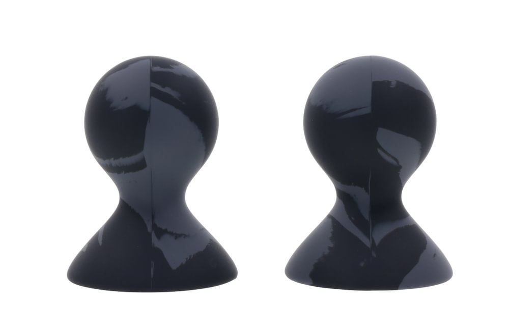 SPORTSHEETS Velvet Noir Silicone Nipple Suckers - Set of 2