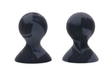 SPORTSHEETS Velvet Noir Silicone Nipple Suckers - Set of 2