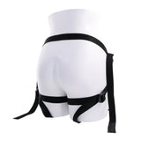 SPORTSHEETS Velvet Noir Strap On - Adjustable Harness