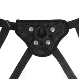 SPORTSHEETS Velvet Noir Strap On - Adjustable Harness