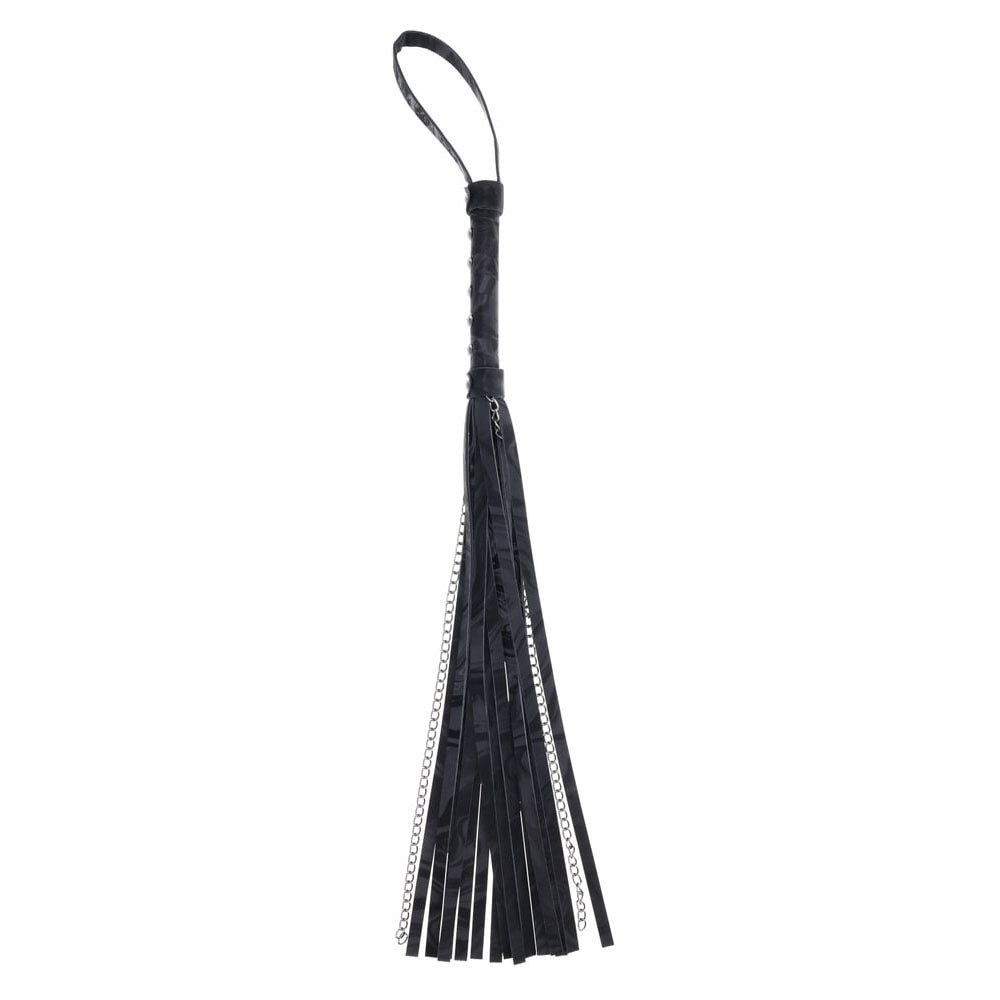 SPORTSHEETS Velvet Noir Chain Flogger