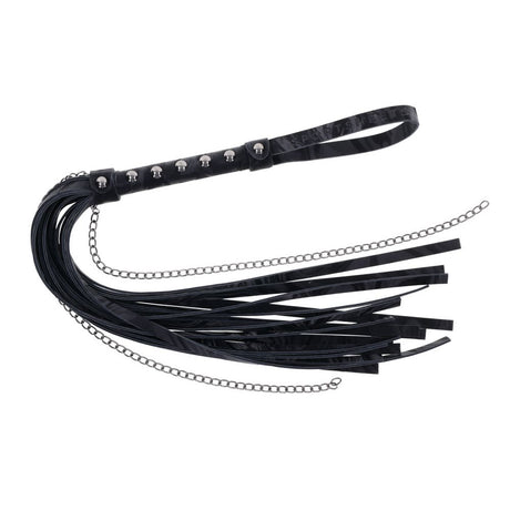 SPORTSHEETS Velvet Noir Chain Flogger