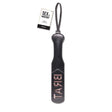 Sex & Mischief Brat Paddle - Black Spanking Paddle - Naughty by Nature Adult Store