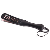 Sex & Mischief Brat Paddle - Black Spanking Paddle - Naughty by Nature Adult Store