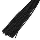 Sex & Mischief Noir Whip - Black 40 cm Rubber Whip - Naughty by Nature Adult Store