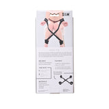 Sex & Mischief Hog Tie - Black Restraint - Naughty by Nature Adult Store