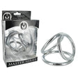 Master Series The Triad - Metal Chamber Cock and Ball Ring - Naughty by Nature Adult Store