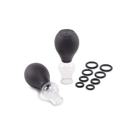 Size Up Classic Nipple Pump Set - Nipple Pumps with Rings - Naughty by Nature Adult Store