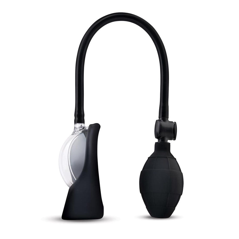 Size Up USB Rechargeable Vibrating Mini Vaginal And Clitoral Pump Clear