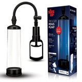 Size Up Trigger Penis Pump - Clear Penis Pump - Naughty by Nature Adult Store