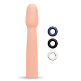 Size Up Realistic 2 Inch Penis Extender - Flesh 5 cm (2'') Penis Extension Sleeve - Naughty by Nature Adult Store