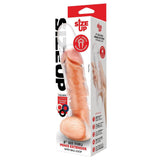 Size Up 3 Inch See-Thru Penis Extender with Ball Loop - Clear 7.6 cm (3'') Penis Extension Sleeve - Naughty by Nature Adult Store