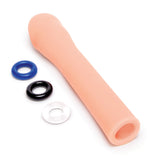 Size Up Realistic 3'' Penis Extender - Flesh 7.6 cm (3'') Penis Extension Sleeve - Naughty by Nature Adult Store