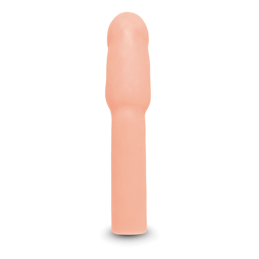 Size Up Realistic 4 Inch Penis Extender - Flesh 10.1 cm (4'') Penis Extension Sleeve - Naughty by Nature Adult Store