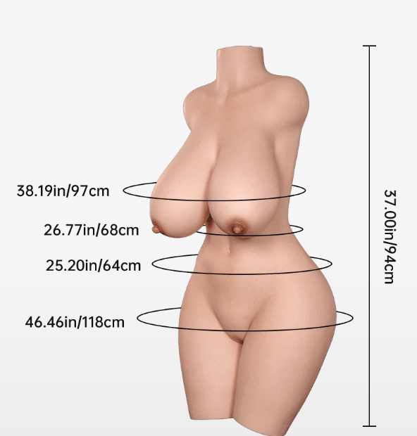 Romona Lifesize Anime Sex Doll Torso SSBBW - Naughty by Nature Adult Store