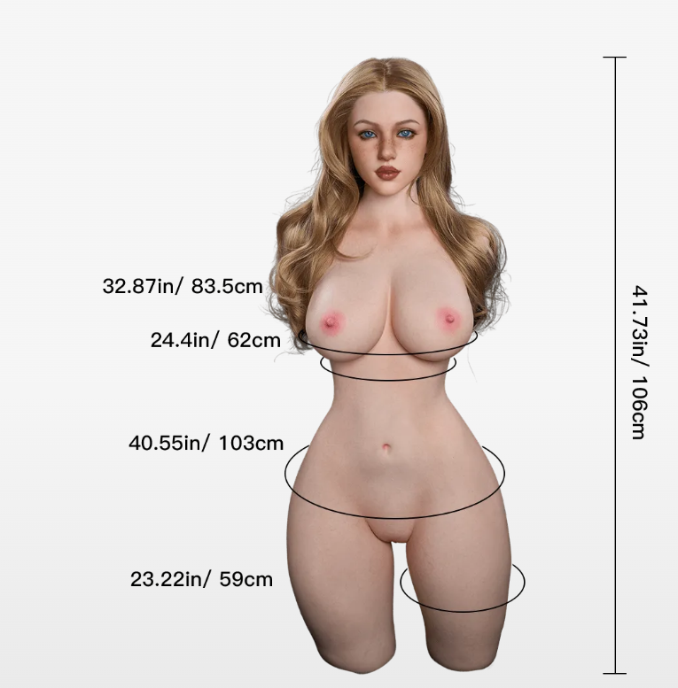 Sydney Life Size Blonde Silicone Sex Doll Torso - Naughty by Nature Adult Store