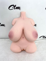 Silicone Big Tits Sex Torso Toy Si-BL# Cinnamon | 🔹CLM(Climax Doll) Classic🔹