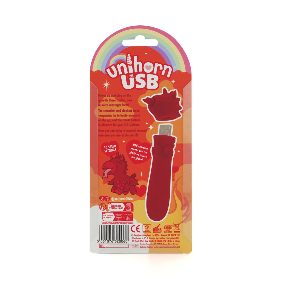 Unihorn - USB Bullet - Blaze Diablo - Vibrating Bullet