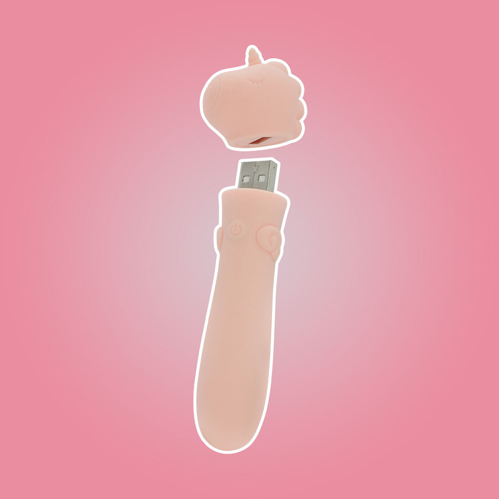 Unihorn - USB Bullet - Heart Throb - Coral