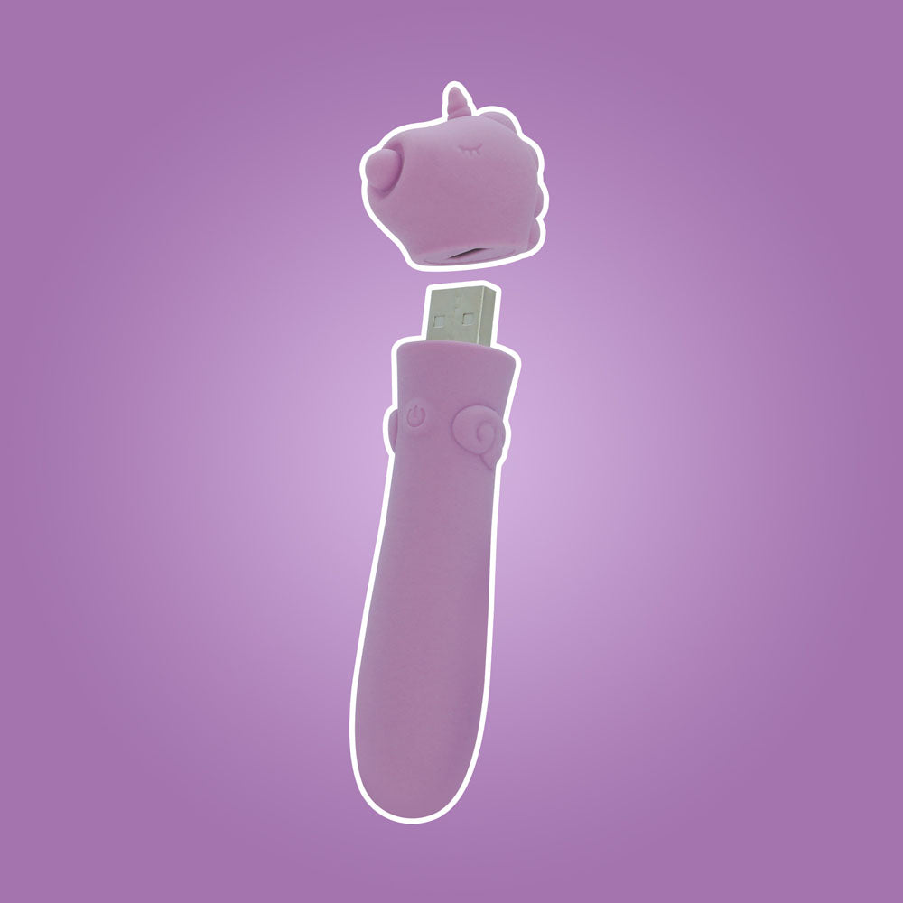 Unihorn - USB Bullet - Karma Lilac Vibrating Bullet