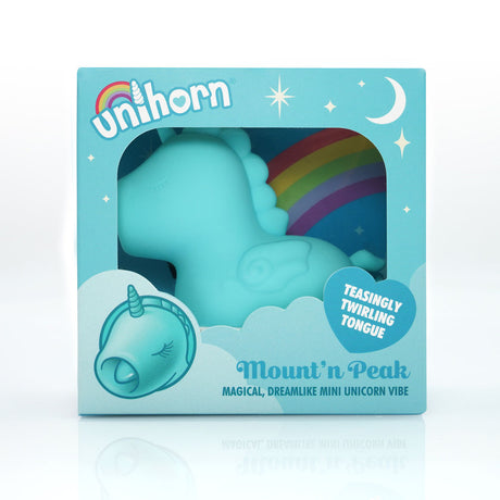 Unihorn - Mount'n Peak - Lilac USB Rechargeable Flicking Stimulator - Naughty by Nature Adult Store