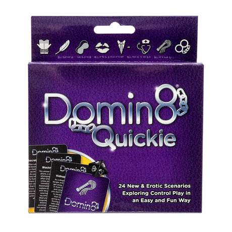Domin8 Quickie - Couples Card Game - Naughty by Nature Adult Store