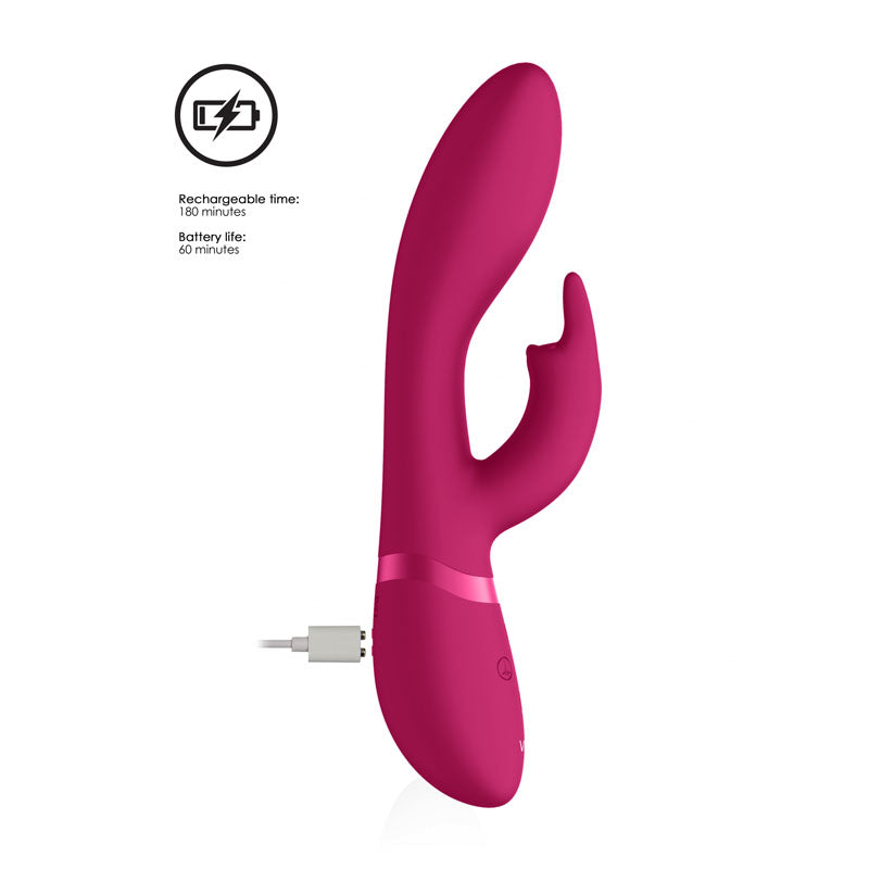 Vive Zosia - Pink Rechargeable Rabbit Vibrator - Naughty by Nature Adult Store