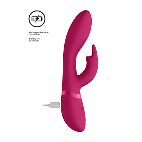 Vive Zosia - Pink Rechargeable Rabbit Vibrator - Naughty by Nature Adult Store