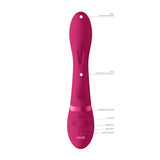 Vive Zosia - Pink Rechargeable Rabbit Vibrator - Naughty by Nature Adult Store