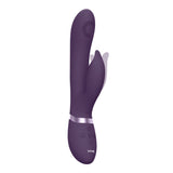 VIVE Aimi - Purple - Purple 22.3 cm USB Rechargeable Rabbit Vibrator - Naughty by Nature Adult Store