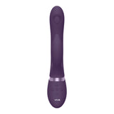 VIVE Aimi - Purple - Purple 22.3 cm USB Rechargeable Rabbit Vibrator - Naughty by Nature Adult Store