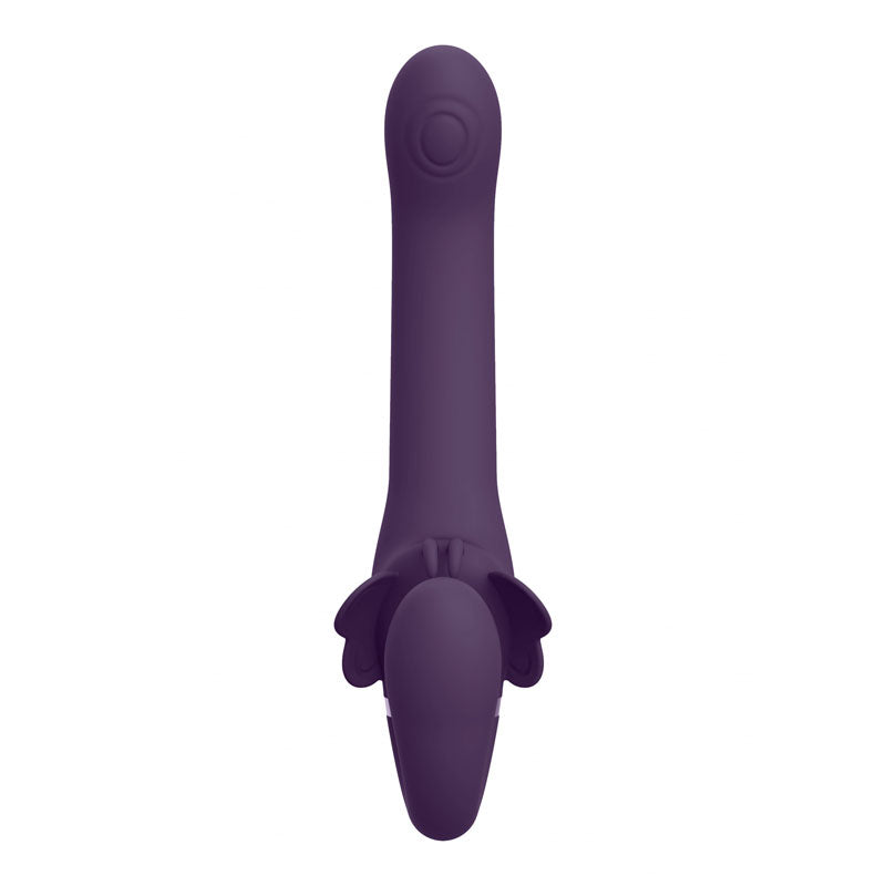 Vive SATU - Purple 23 cm USB Rechargeable Strapless Strap-On - Naughty by Nature Adult Store