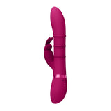 VIVE Sora - Pink - Pink 24.2 cm USB Rechargeable Rabbit Vibrator - Naughty by Nature Adult Store