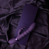 VIVE Sora - Purple - Purple 24.2 cm USB Rechargeable Rabbit Vibrator - Naughty by Nature Adult Store
