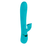 VIVE Fiore - Blue Rechargeable Tapping Rabbit Vibrator