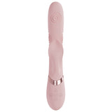 VIVE Fronda - Pink Rechargeable Tapping Rabbit Vibrator