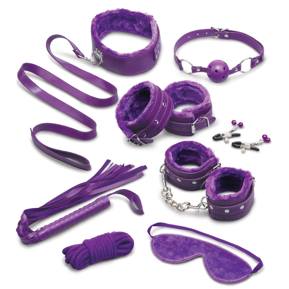 WhipSmart Fuzzy Collection Bondage Kit for Couples Play