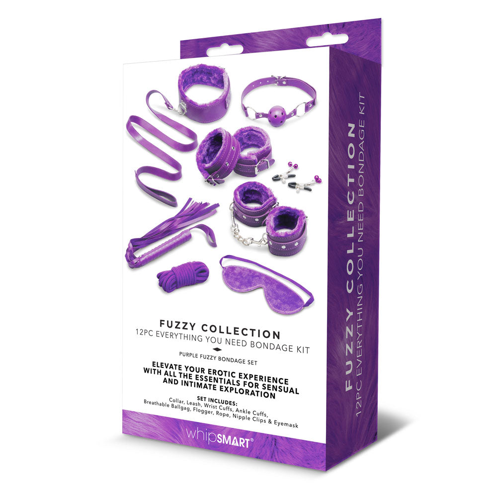 WhipSmart Fuzzy Collection Bondage Kit for Couples Play