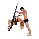 WhipSmart Fantasy Bondage Swing - Black Swing - Naughty by Nature Adult Store