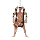 WhipSmart Fantasy Bondage Swing - Black Swing - Naughty by Nature Adult Store