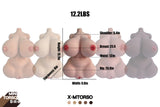 Mini Torso Sex Doll-X Cinnamon | 🔹CLM(Climax Doll) Classic🔹