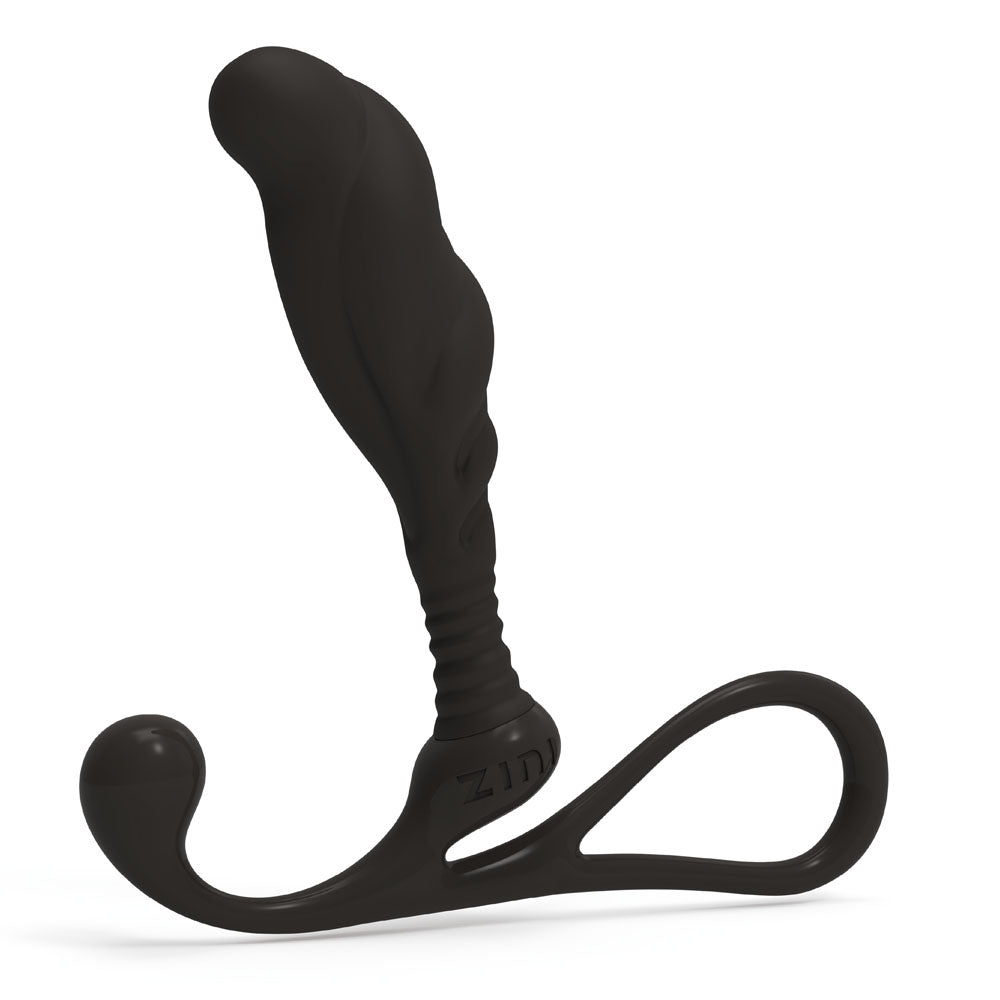 Zini Janus Anti Shock - Medium - Black Medium Prostate Massager - Naughty by Nature Adult Store