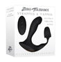 Zero Tolerance Strapped & Tapped - Black USB Rechargeable Heating Anal Plug with Cock Ring - Naughty by Nature Adult Store
