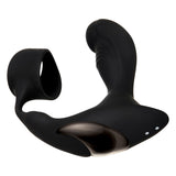 Zero Tolerance Strapped & Tapped - Black USB Rechargeable Heating Anal Plug with Cock Ring - Naughty by Nature Adult Store