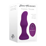 Zero Tolerance Tunnel Teaser - Purple 13.9 cm USB Rechargeable Butt Plug with Wireless Remote - Naughty by Nature Adult Store