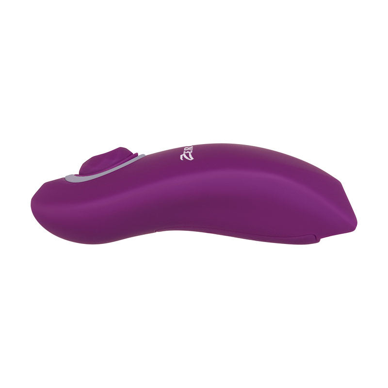 Zero Tolerance Tunnel Teaser - Purple 13.9 cm USB Rechargeable Butt Plug with Wireless Remote - Naughty by Nature Adult Store